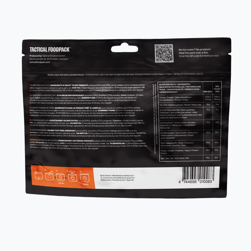 Mrazom sušené potraviny Tactical Foodpack Beef and Potato Pot 100 g 3