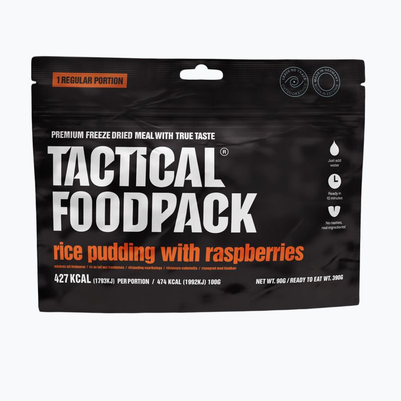Mrazom sušené potraviny Tactical Foodpack Ryžový puding s malinami 390 g 2