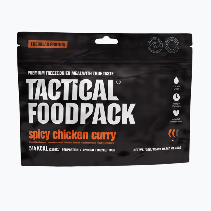 Mrazom sušené potraviny Tactical Foodpack Spicy Chicken Curry 120 g 2