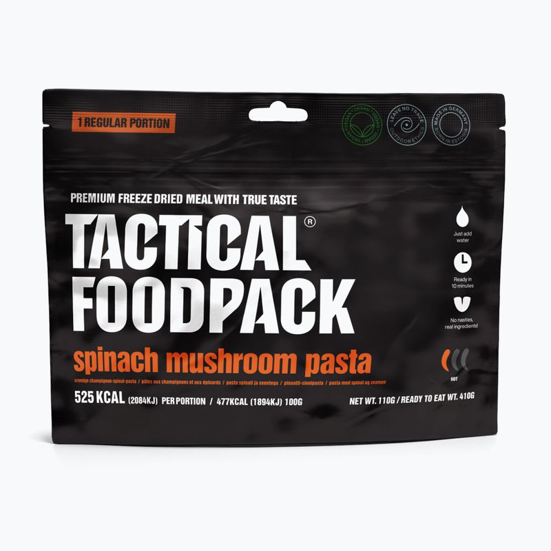 Mrazom sušené potraviny Tactical Foodpack Spinach Mushroom Pasta Vege 110 g 2