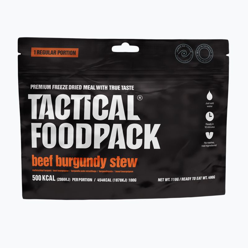 Mrazom sušené potraviny Tactical Foodpack Beef Burgundy Stew 110 g 2