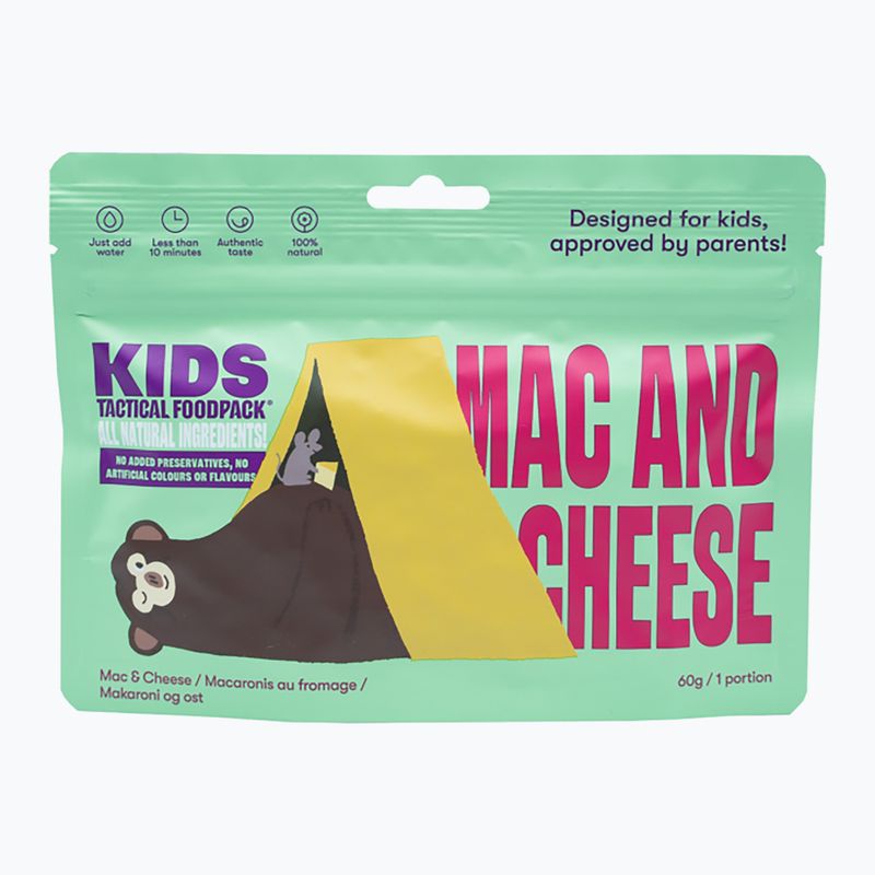 Mrazom sušené potraviny Tactical Foodpack Kids Mac and Cheese 200 g