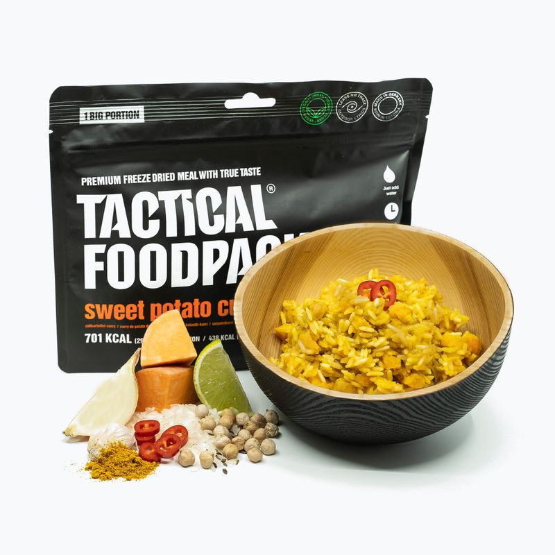 Mrazom sušené potraviny Tactical Foodpack Sweet Potato Curry Vege 415 g