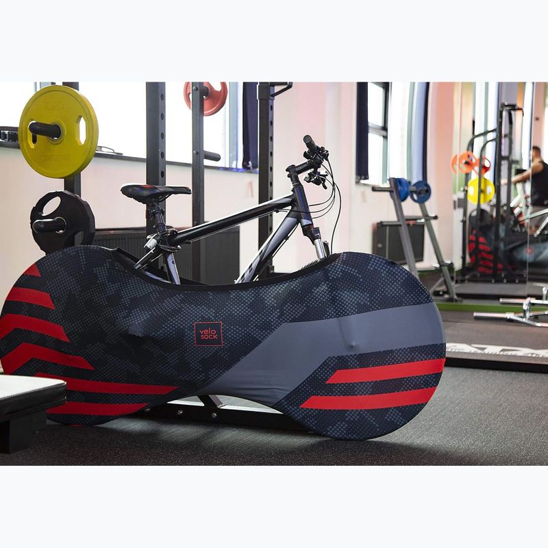 Obal na kolesá bicykla  VELOSOCK Red linie 3