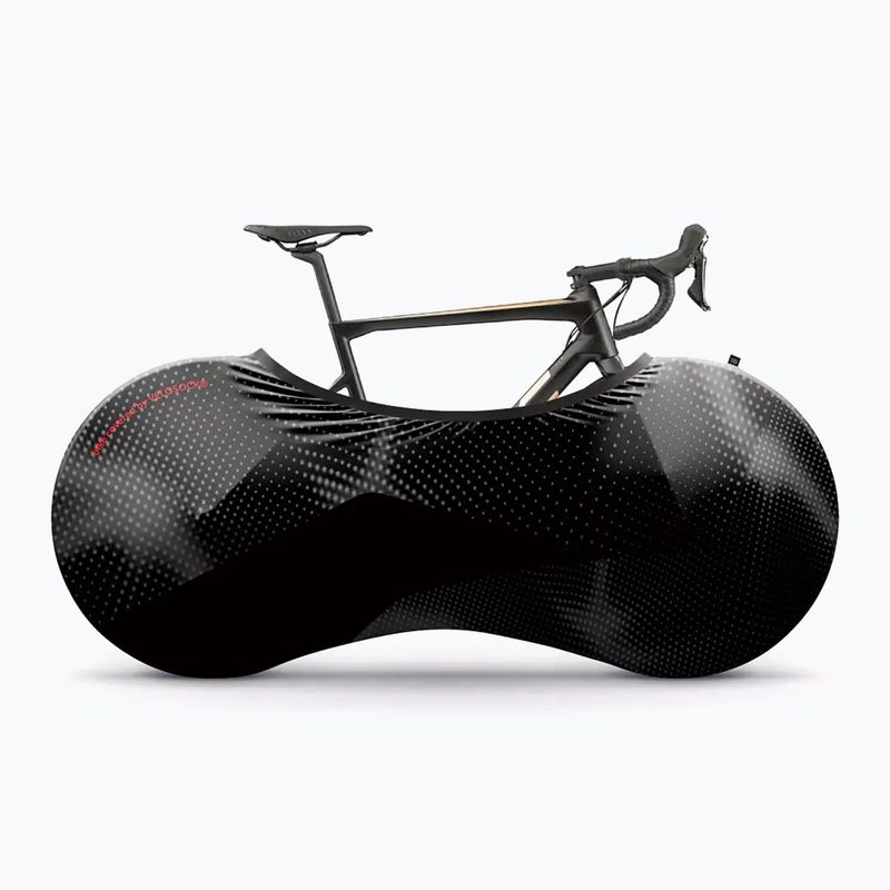 Kryt kolesa bicykla VELOSOCK Carbon Black