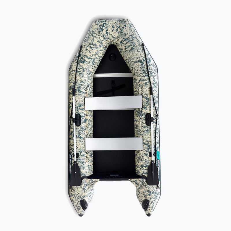 Nafukovací čln pre 4 osoby Gladiator AK320 camo digital
