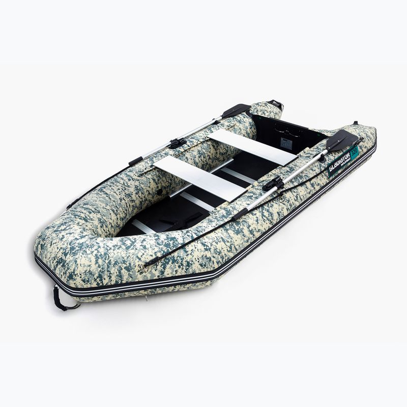Nafukovací čln pre 4 osoby Gladiator AK320 camo digital 2