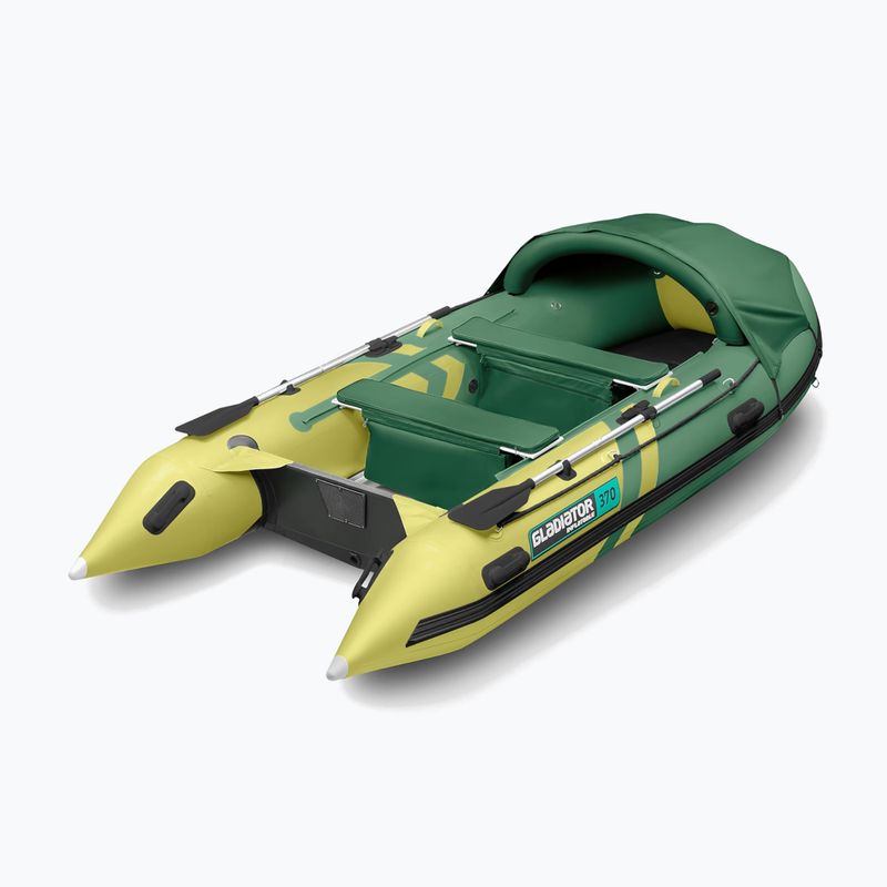 Päťmiestny čln Gladiator C370 AL green/yellow 4