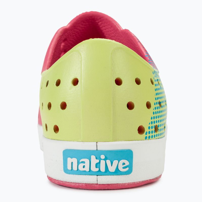 Detská obuv Native NA-12111502 Jefferson Block dazzle pink/shell white/celery maria starfish 6
