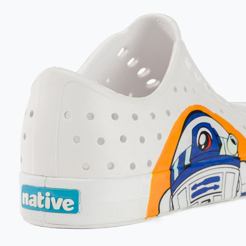 Detské tenisky Native Jefferson Block Jr shell white/shell white/droids bff 9