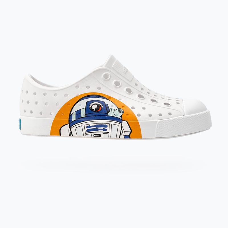Detské tenisky Native Jefferson Block Jr shell white/shell white/droids bff 11