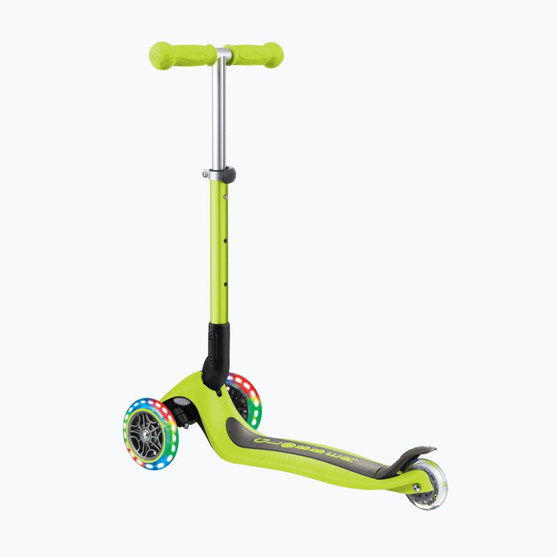 Detská trojkolka Globber Junior Foldable Lights limetkovo zelená 2