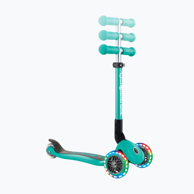 Detská trojkolka Globber Junior Foldable Lights tmavo smaragdovo zelená 7