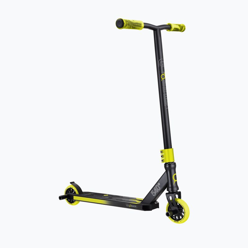 Detská freestylová kolobežka Globber Stunt GS 540 čierna/žltá