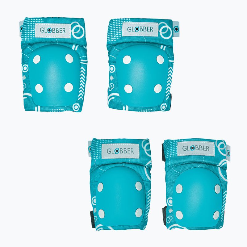 Súprava chráničov pre deti Globber Toddler teal/sahpes