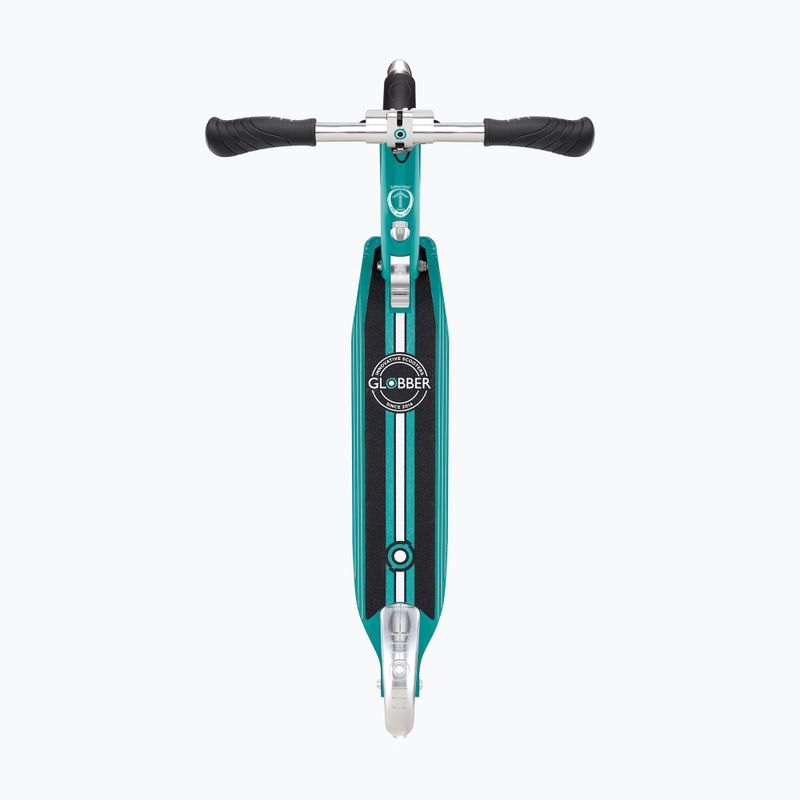 Detská mestská kolobežka Globber Flow Element Lights jade 4