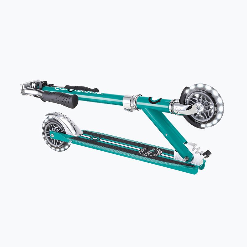 Detská mestská kolobežka Globber Flow Element Lights jade 6