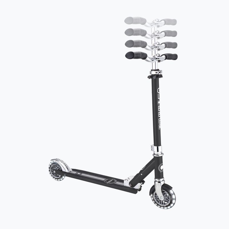 Detská mestská kolobežka Globber Flow Element Lights black 9