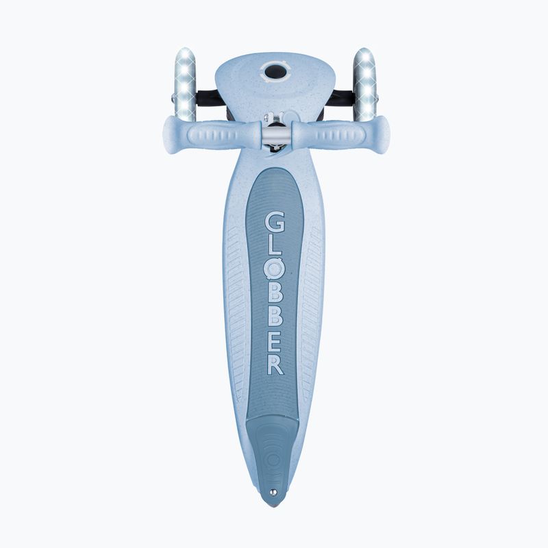 Detská trojkolesová kolobežka Globber Junior Primo Foldable Lights Eco blueberry 4