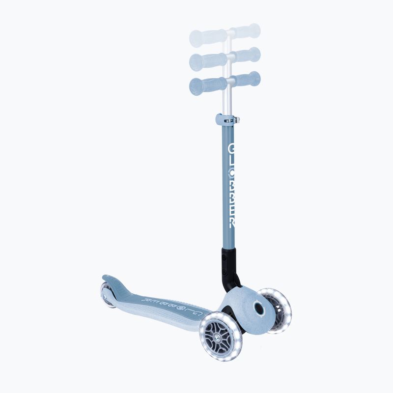 Detská trojkolesová kolobežka Globber Junior Primo Foldable Lights Eco blueberry 9