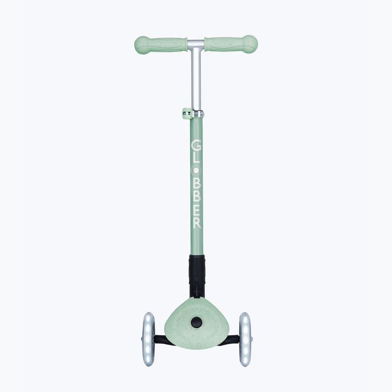 Detská trojkolesová kolobežka Globber Junior Primo Foldable Lights Eco pistachio 3