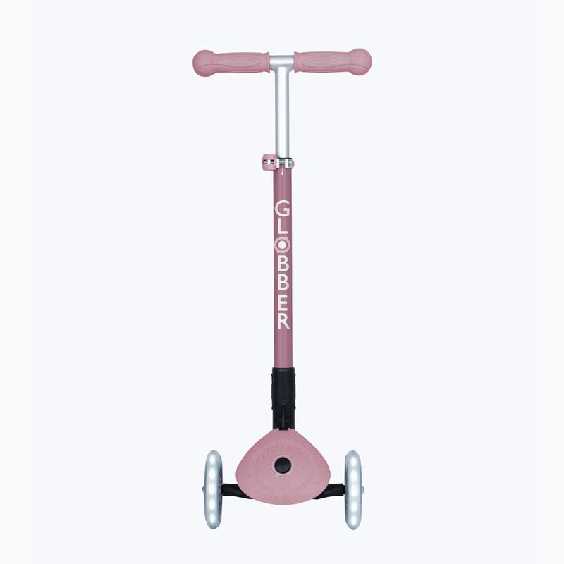 Detská trojkolesová kolobežka Globber Junior Primo Foldable Lights Eco berry 2