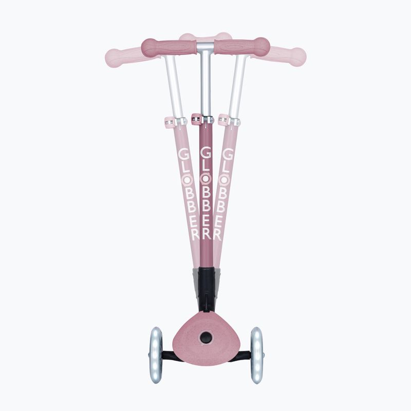 Detská trojkolesová kolobežka Globber Junior Primo Foldable Lights Eco berry 5