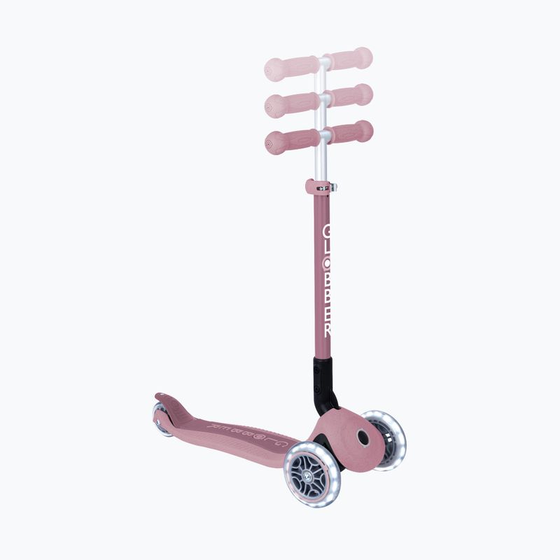 Detská trojkolesová kolobežka Globber Junior Primo Foldable Lights Eco berry 6