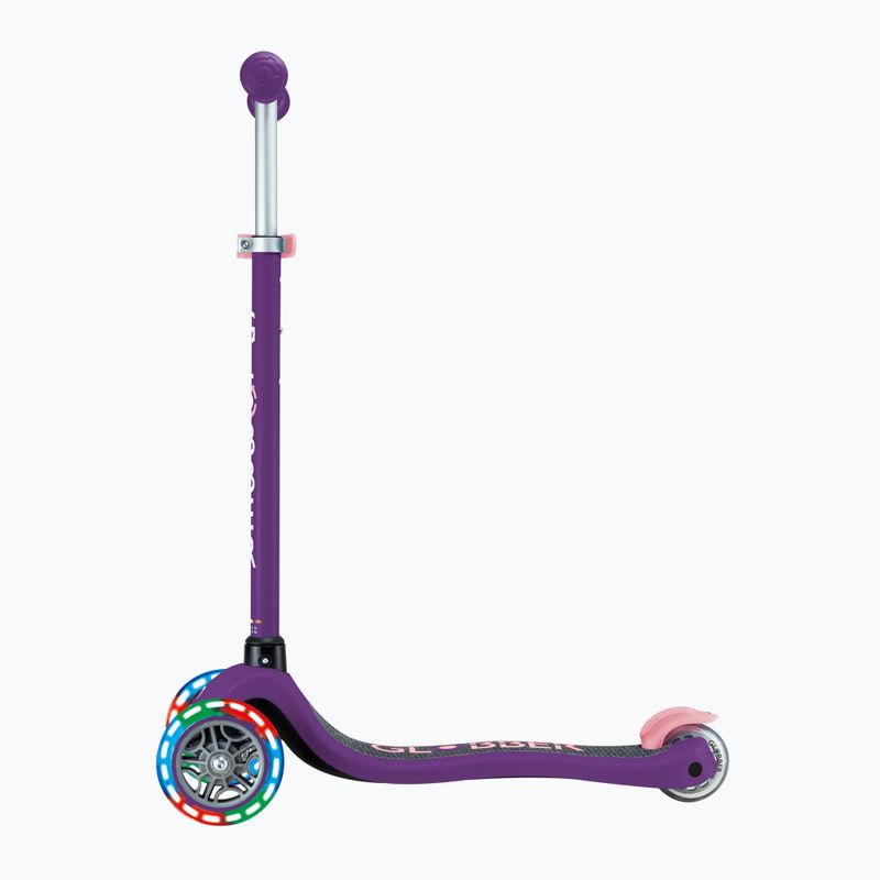 Detská trojkolka Globber Primo Lights tmavo fialová 2