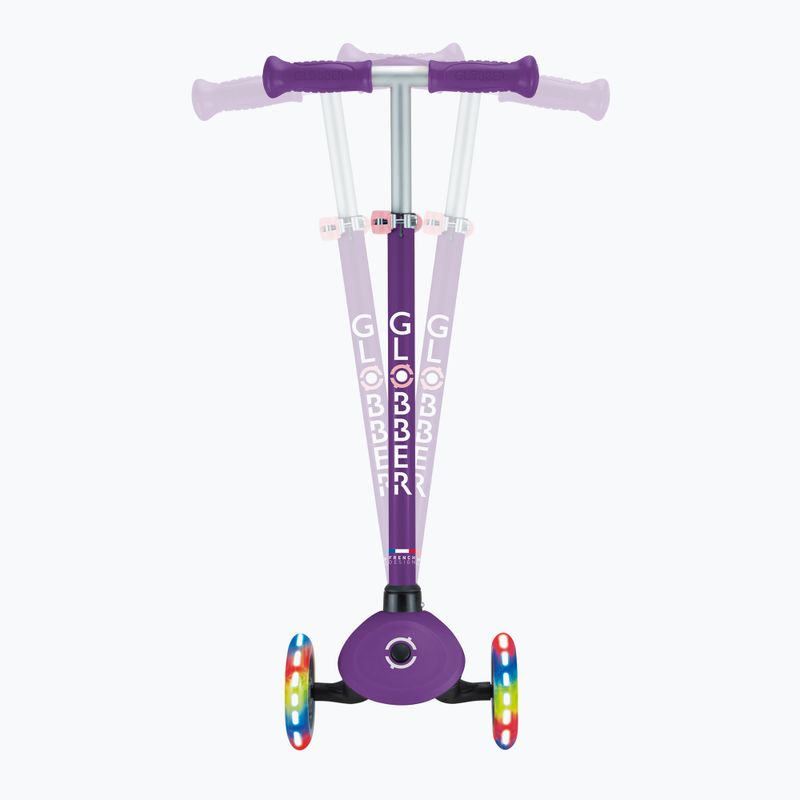 Detská trojkolka Globber Primo Lights tmavo fialová 8