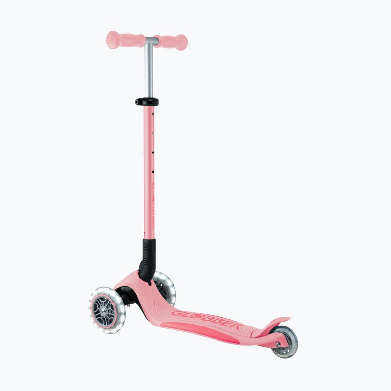 Detská trojkolka Globber Primo Foldable Plus Lights pastelovo ružová 3
