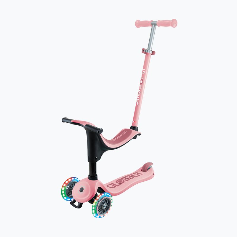 Detská trojkolka Globber Go.Up Sporty Lights pastelovo ružová 5