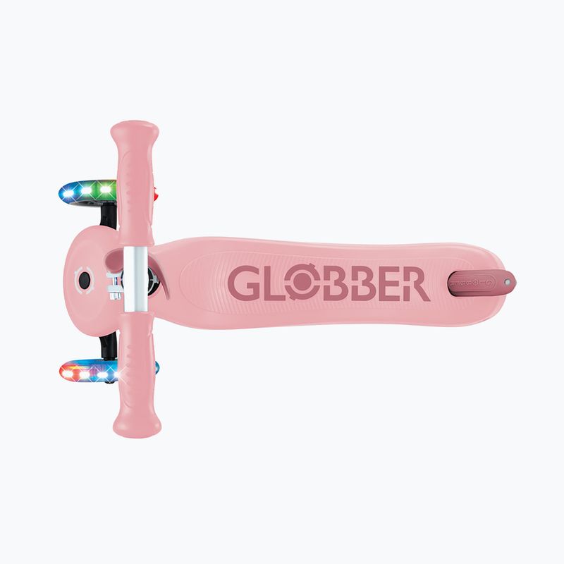 Detská trojkolka Globber Go.Up Sporty Lights pastelovo ružová 14