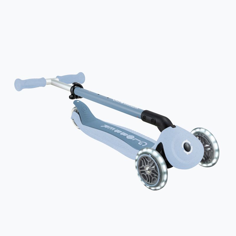 Detská trojkolesová kolobežka Globber Go.Up Active Ecologic Lights blueberry 13