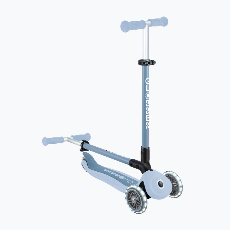 Detská trojkolesová kolobežka Globber Go.Up Active Ecologic Lights blueberry 15