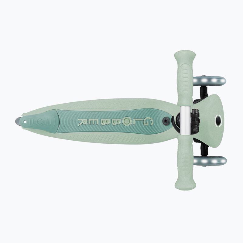 Detská trojkolesová kolobežka Globber Go.Up Active Ecologic Lights pistachio 12