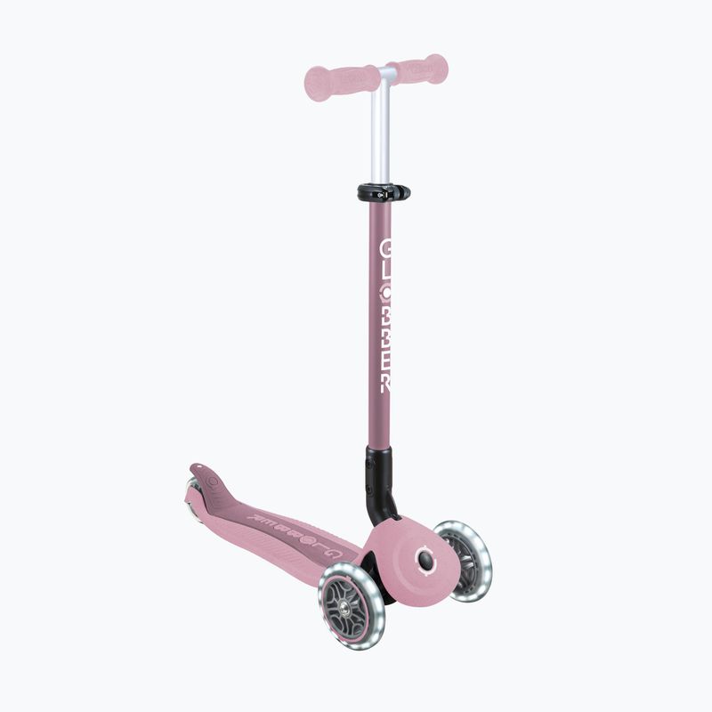 Detská trojkolesová kolobežka Globber Go.Up Active Ecologic Lights berry 5