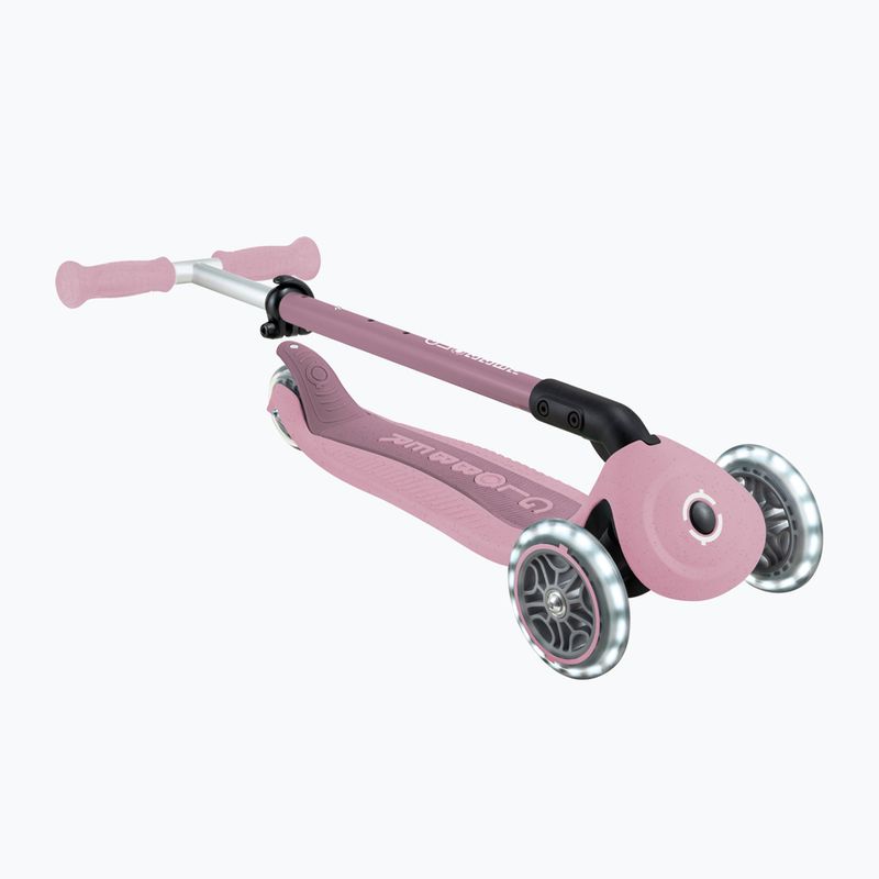 Detská trojkolesová kolobežka Globber Go.Up Active Ecologic Lights berry 13