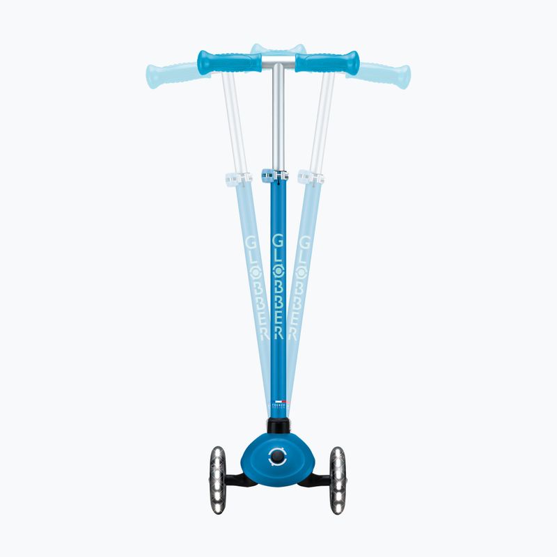 Detská trojkolesová kolobežka Globber Primo Plus Glow Lights petrol blue 8