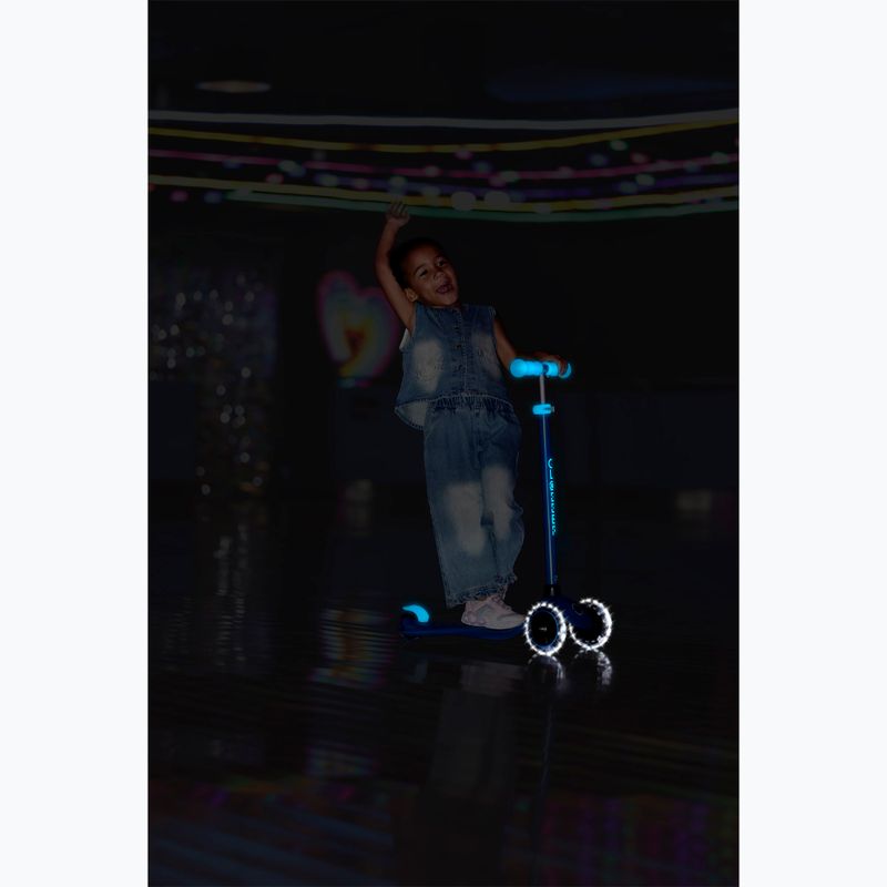 Detská trojkolesová kolobežka Globber Primo Plus Glow Lights petrol blue 16