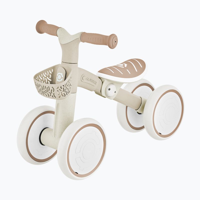 Štvorkolesový odrážadlo Globber Learning Bike Ecologic coconut 2