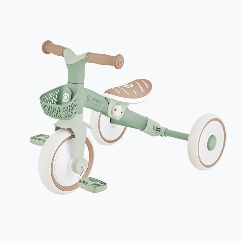 Trojkolesový odrážadlo Globber Learning Trike 2w1 Plus Ecologic pistachio 4