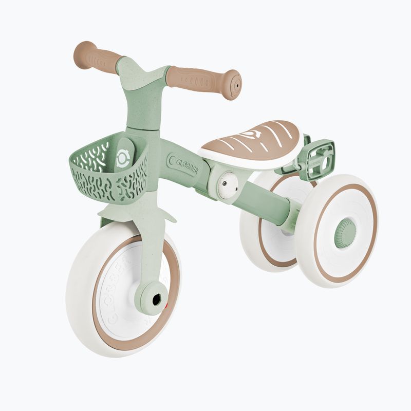 Trojkolesový odrážadlo Globber Learning Trike 2w1 Plus Ecologic pistachio 5
