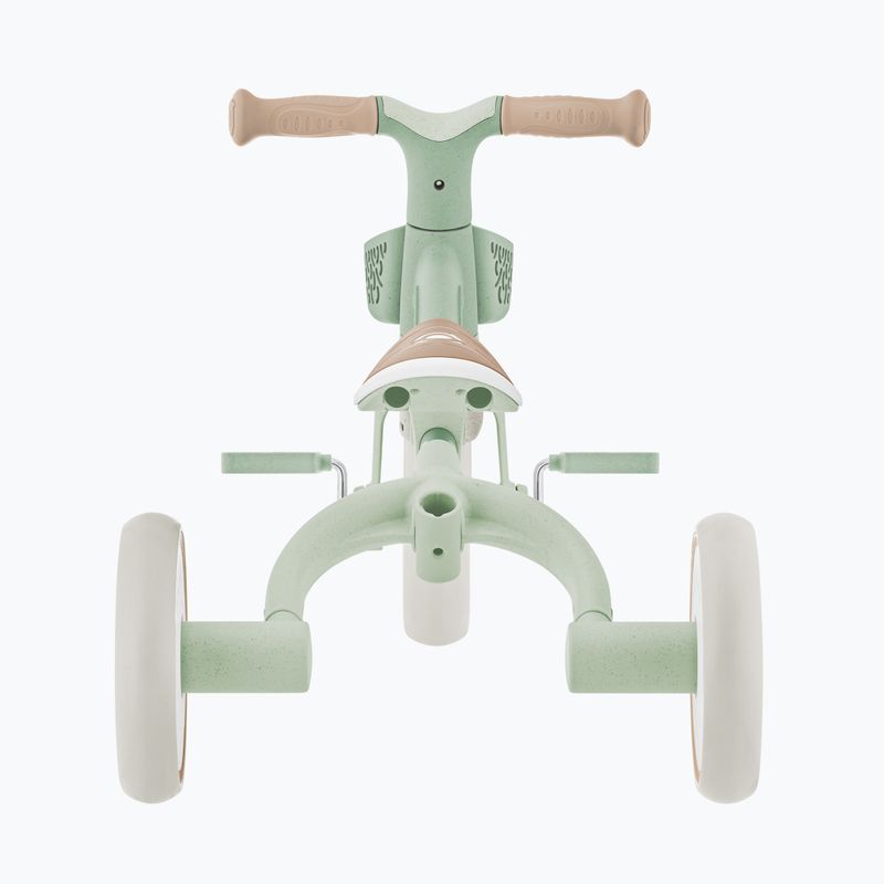Trojkolesový odrážadlo s vodiacou tyčou Globber Learning Trike 2w1 Plus Ecologic pistachio 9