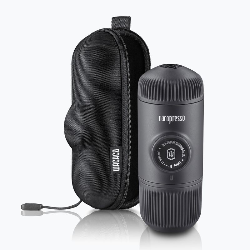 Prenosný kávovar Wacaco Nanopresso 80 ml + puzdro čierna