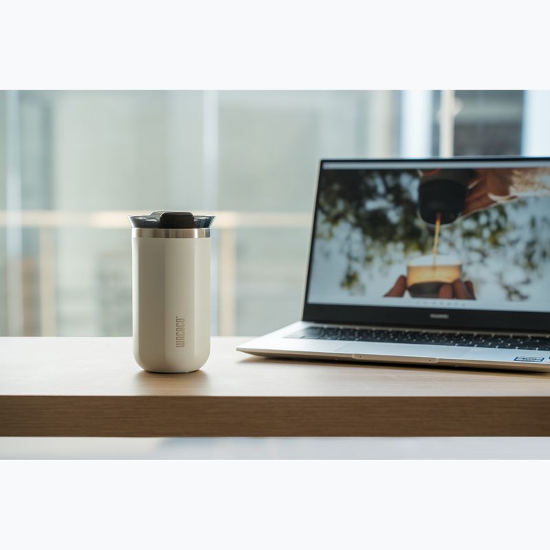 Termohrnček WACACO Octaroma Lungo 300 ml ceramic white 3