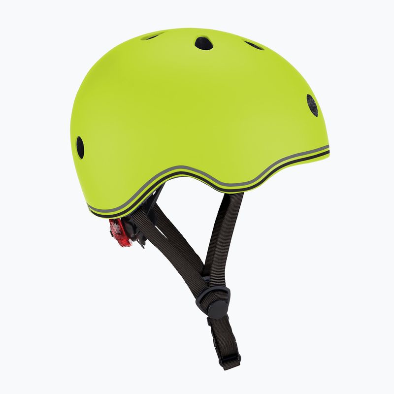 Detská prilba Globber Go.Up Lights lime green 2