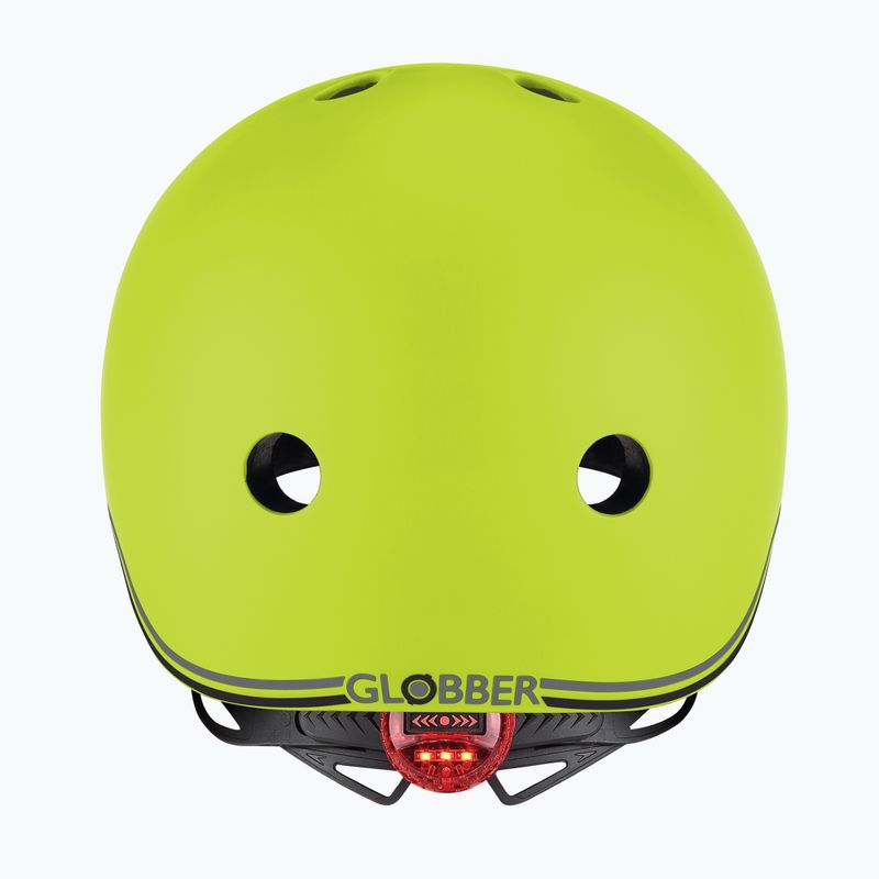 Detská prilba Globber Go.Up Lights lime green 4