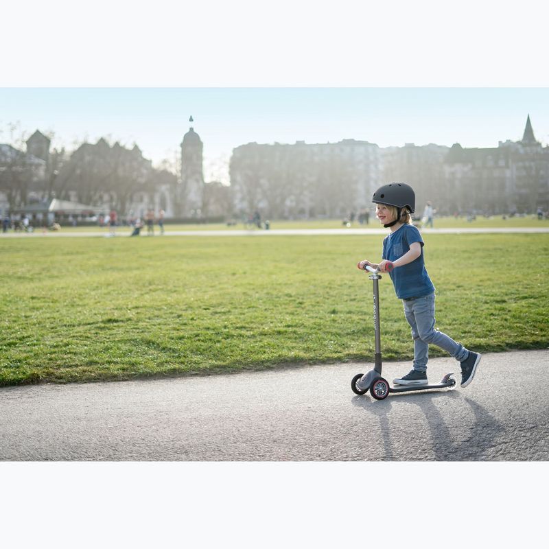 Detská prilba Globber Elite Lights black 8 ball 8