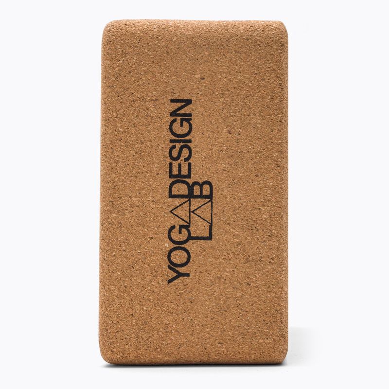 Yoga Design Lab Cork Yoga Cube Brown BL-Cork-Mandala Black 4